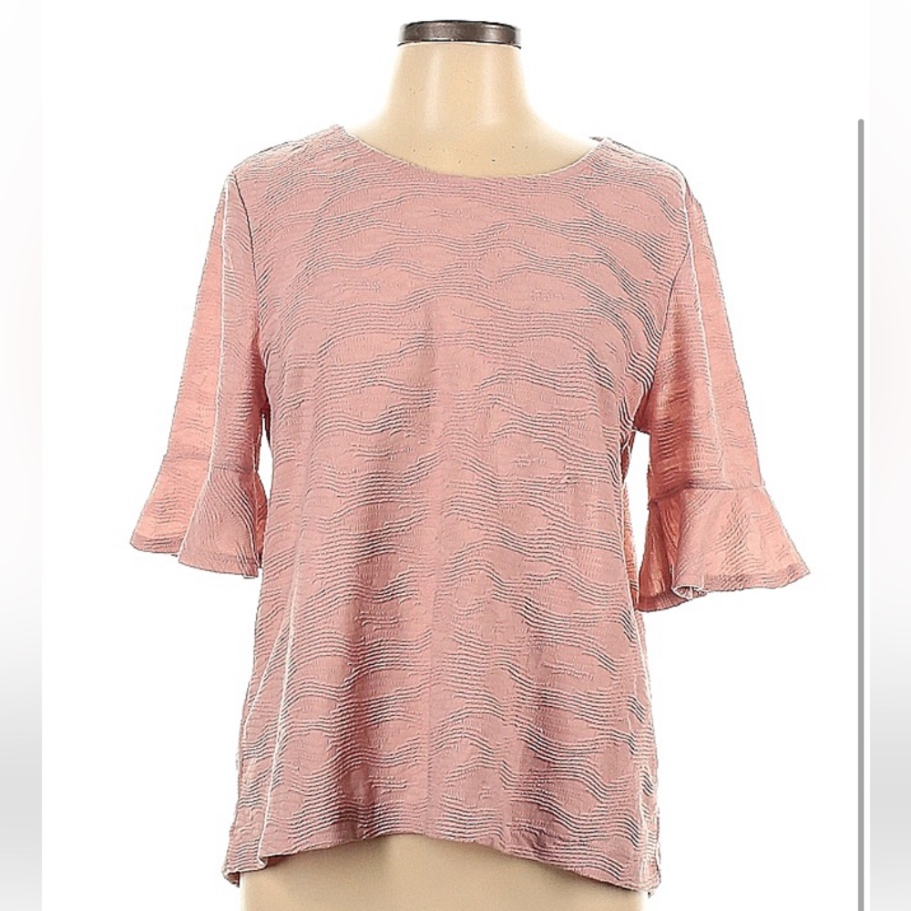 Ann Taylor Loft Outlet 3/4 sleeve top size L